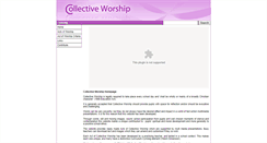 Desktop Screenshot of collectiveworship.com